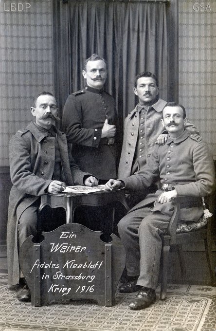 04 - Quatre Wihriens en 1916