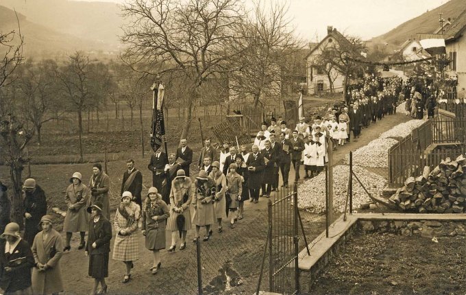 14 - La première messe de Schiehlé Henri, à Wihr-au-val, le jour de Pâques le 5 avril 1931