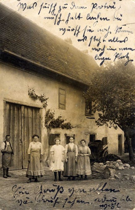 08 - Un quartier de Wihr au Val avant sa destruction le 18 juin 1940