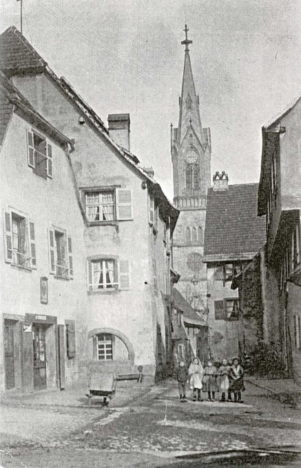 05 - Un quartier de Wihr au Val avant sa destruction le 18 juin 1940