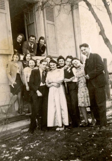 07 - Le mariage de Kauffmann Antoine et de Hélène en 1943