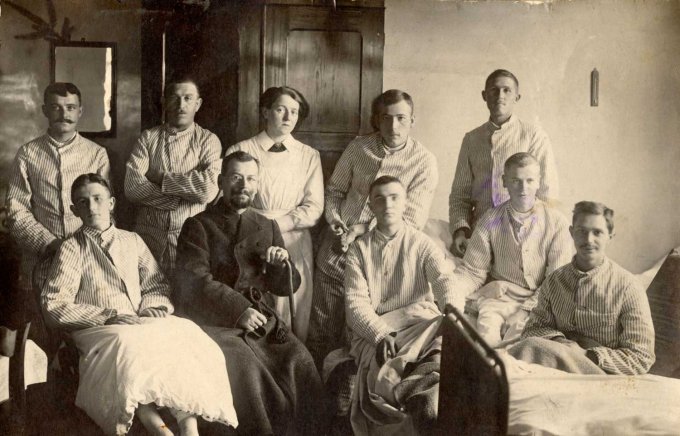 48 - A l'hôpital pendant la première guerre