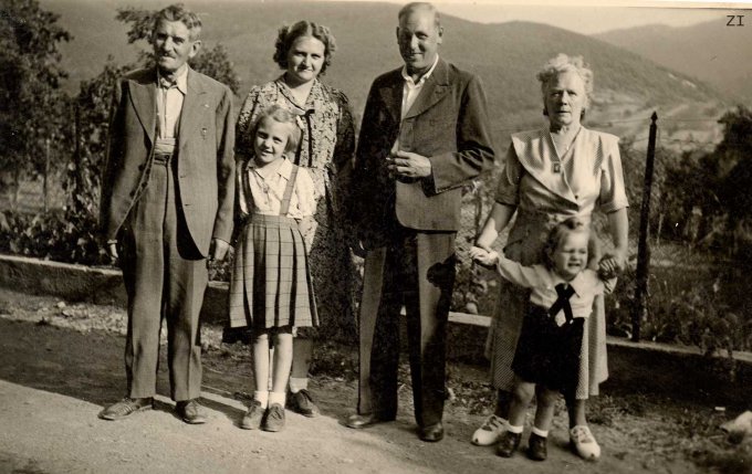 24 - La famille Zimmermann - 1949