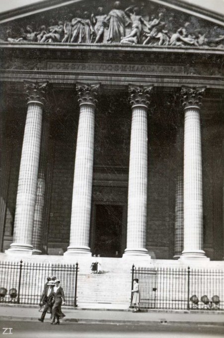 37 - L'église de la Madeleine - 1937