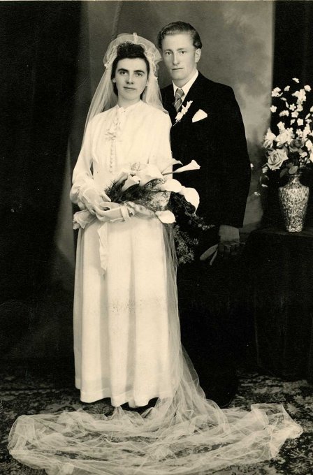 29 - Maurer Adèle et Beyer Joseph se mariairent le 18 mai 1946
