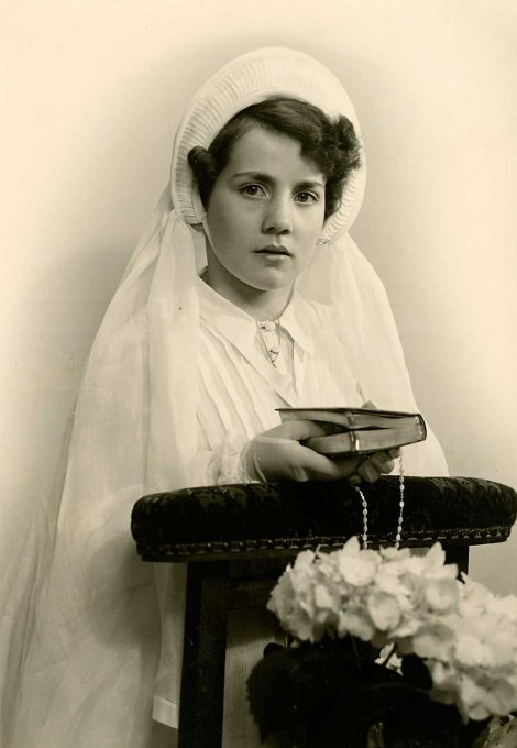 18 - La communion de Parmentier Renée le 31 mars 1944