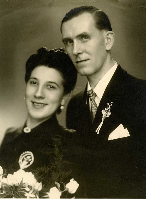 10 - Le mariage de Husser Maria et Jaegle Frédéric vers 1942
