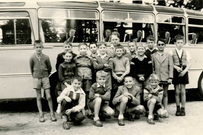 22 - Une excursion de l'école à Ronchamp