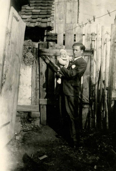 06 - Beyer Joseph et son fils André à Holtzwihr début 1948