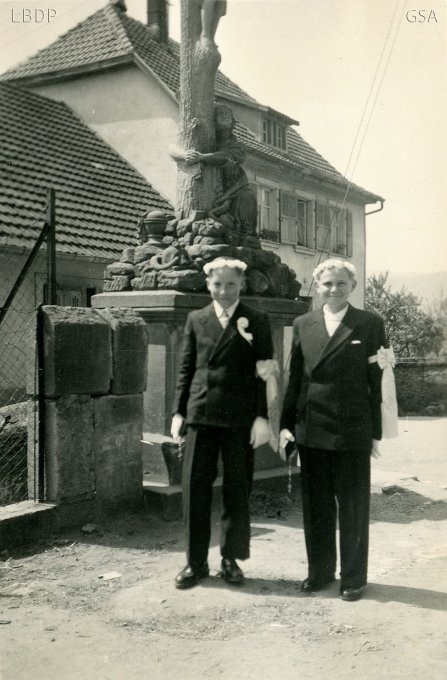 09 - Stihlé Antoine et Weck Maurice en 1951