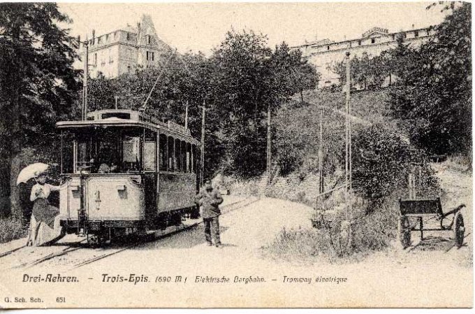 162 - Le tramway de Turckheim - Trois-Epis